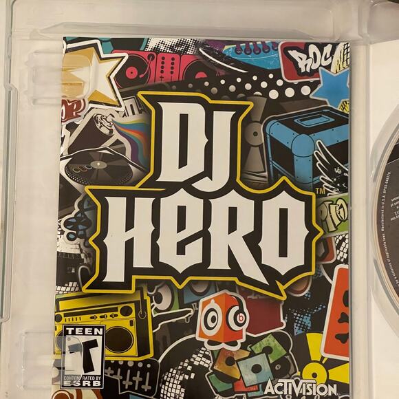 Playstation 3 DJ Hero Start the Party Game Book Included - Picture 5 of 6
